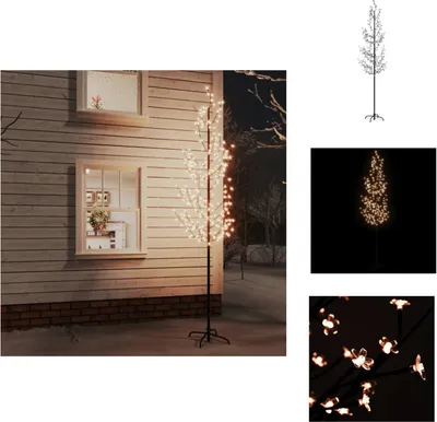Produktbild von vidaXL LED-Baum mit Kirschblüten Warmweiß 368 LEDs 300 cm -  Weihnachtsbäume