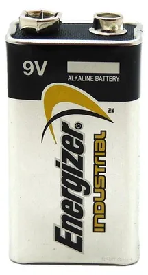 Produktbild von 1 x Energizer INDUSTRIAL 9V Block 4LR61 9 V Blockbatterie lose für Rauchmelder