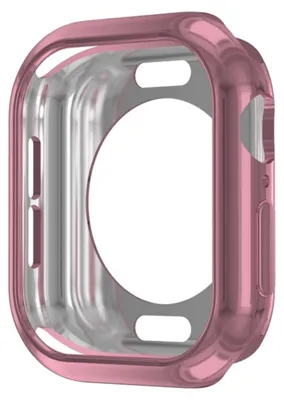Obrázok produktu pre Pre Apple Watch Series 11 / 10 42mm TPU ochranné puzdro s okrúhlym otvorom Design Pink