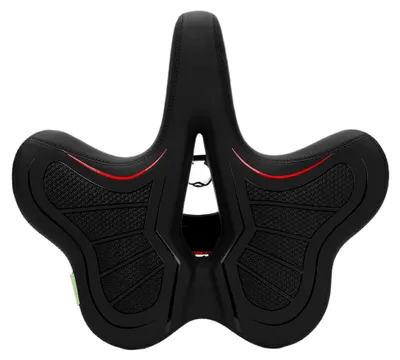 Produktbild von Fahrradsitz - Breite Komfortsättel mit stoßdämpfendem Outdoor-Kissen und wasserdichtem Mountainbike-Sitz für Männer und Frauen