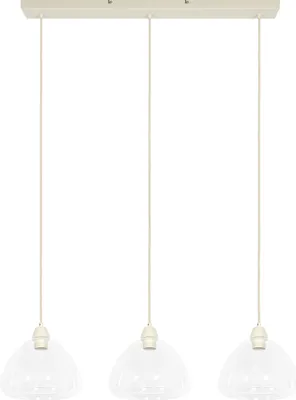 Produktbild von Light & Living - Hängelampe BISHO - 94x26x19cm - Weiß