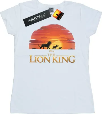 Produktbild von Disney - "The Lion King" T-Shirt für Damen BI25082 (XXL) (Weiß)