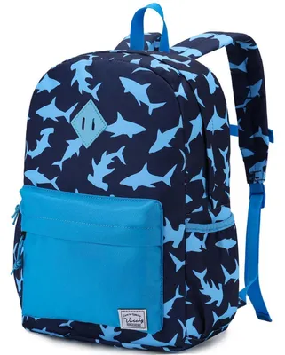 Produktbild von Kinderrucksack Vorschule Wasserdicht mit Brustgurt Hai-180