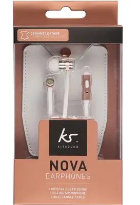 Produktbild von Nova Headphones with Mic Rosegold