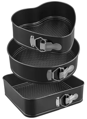 Produktbild von Backformen Set von 3 - Antihaft-Springformen für Kuchen in 3 Größen