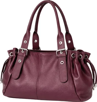 Produktbild von Schultertasche Bergamo aus echtem Leder,  Italy von collezione alessandro