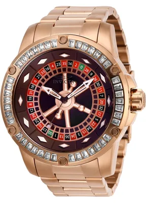 Zdjęcie produktu dla Invicta Specialty 28714 Zegarek męski - Mechanizm automatyczny - Stal nierdzewna z brązową tarczą - 52 mm