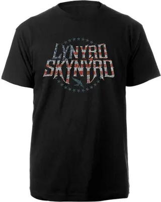 Obrázek produktu pro Lynyrd Skynyrd Stars & Stripes Black L Tričko