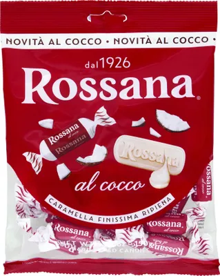 Produktbild von Fida Rossana Candies gefüllt mit Kokosnuss, 150 g