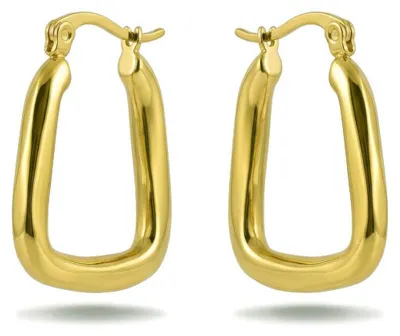 Produktbild von Ovale vergoldete Ohrringe Zyrelia Gold VWE260595G
