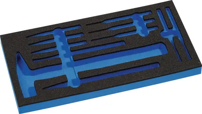 Produktbild von Werkzeugmodul Leereinlage 1/3-Modul 4000871243, 11-teilig