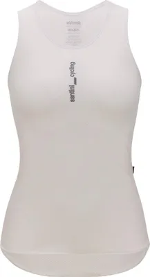 Produktbild von SANTINI Ärmelloses Fahrrad-Shirt - DELTA - Weiß XL
