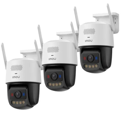 Produktbild von IMOU Titan Pro 6MP 3K+ Überwachungskamera außen, 3er Set, Wi-Fi 6 & PoE
