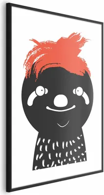 Produktbild von Posterpapier Poster - Crazy Sloth 60x90 cm Für Kinder e-A-0119-ao-a