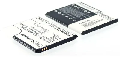 Produktbild von Akku für Samsung Galaxy S Duos 2 Li-Ion 3,7 Volt 1500 mAh schwarz.