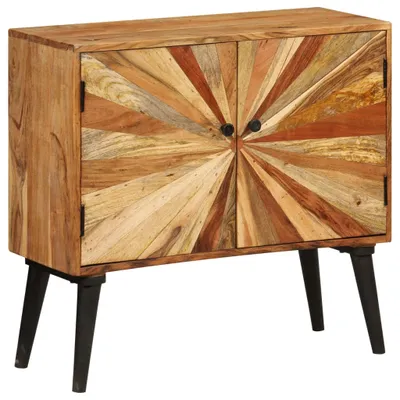 Zdjęcie produktu dla Szafka z litego drewna mango, 85 x 30 x 75 cm