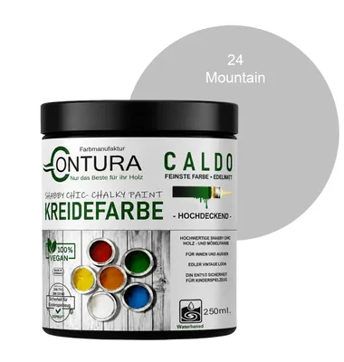 Produktbild von Contura BeGreen 250ml. Kreidefarbe Shabby Chic Möbellack - 24 Mountain