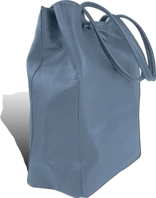 Zdjęcie produktu dla Shopper blau Toscanto Tasche Leder D2OTTM107SB