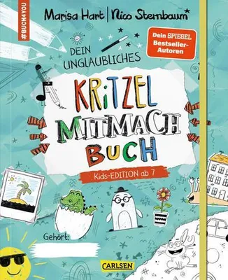 Produktbild von #buch4you: Dein unglaubliches Kritzel-Mitmach-Buch