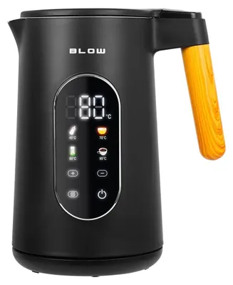 Zdjęcie produktu dla Czajnik elektryczny BLOW BK-17PB, czarny, 2500W, 1.7L, regulacja temperatury