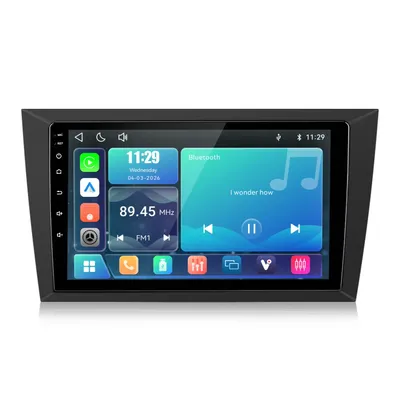Productafbeelding van Hexinex 9-inch Linux autoradio met Carplay, geschikt voor Volkswagen Golf VI (2008-2012), met WiFi, Bluetooth, stuurwielbediening (SWC), FM, RDS, DSP en USB-aansluiting (2DIN)