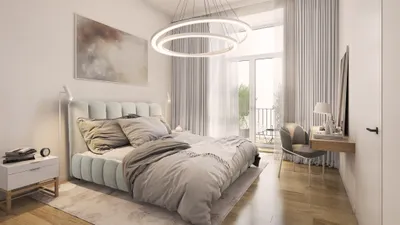 Produktbild von Polsterbett Doppelbett HEDA 160x200cm Komplettset in Stoff Boston Lichtgrau