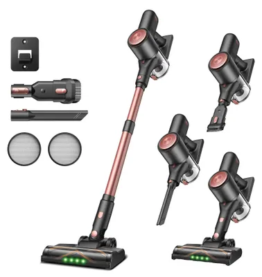 Produktbild von Kabelloser Stabstaubsauger - V10 Pro - 550W 45kPa Saugkraft - 6-in-1 - Bis zu 45 Min Laufzeit - Für Hartboden, Teppich, Tierhaare