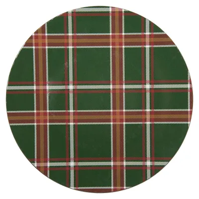 Immagine prodotto di Clayre & Eef Sottopiatto Ø 33 cm Verde Plastica