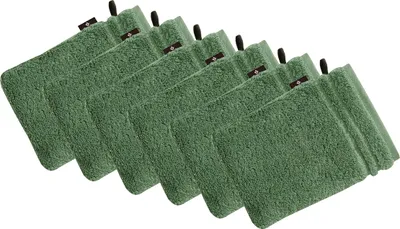 Produktbild von 6er Pack Waschhandschuh Vienna Style Supersoft von der Marke Vossen 22 x 16 cm