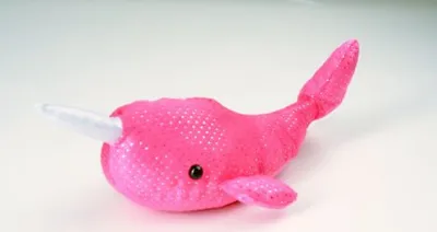 Produktbild von Plüschtier Narwal 35 cm, Kuscheltiere Stofftiere Eismeer Narwale Wal