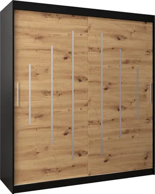 Produktbild von Kleiderschrank, Schiebetürenschrank Schlafzimmer, Schrank YORK 180 cm