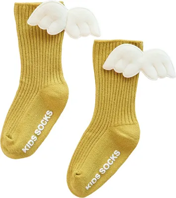 Produktbild von WI-22309 Kindersocken in Gelb für Mädchen KP22309