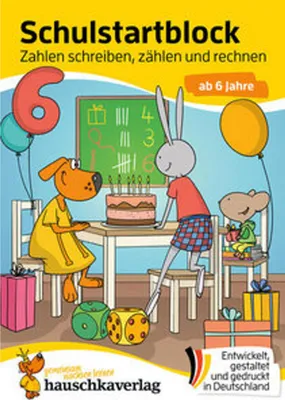 Produktbild von Schulstart-Block ab 6 Jahre - Zahlen schreiben, zählen und rechnen