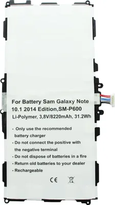 Immagine prodotto di Batteria adatta solo per Samsung Galaxy Note 10.1 2014 Edition SM-P600 Batteria T8220E