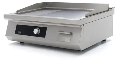 Productafbeelding van Inductie Grillplaat 700 - Glad en Gegroefd - 5000W - Dubbel