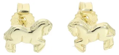 Produktbild von Ohrstecker Gold 585 Pferd JL22-06-0074 Juwelmalux
