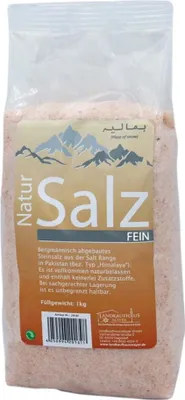 Zdjęcie produktu dla Naturalna sól drobnoziarnista z Pakistanu 1kg