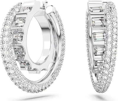 Produktbild von Swarovski-ROTA:OHRSTECKER PAVE CRY/RHS 5623483 weiss