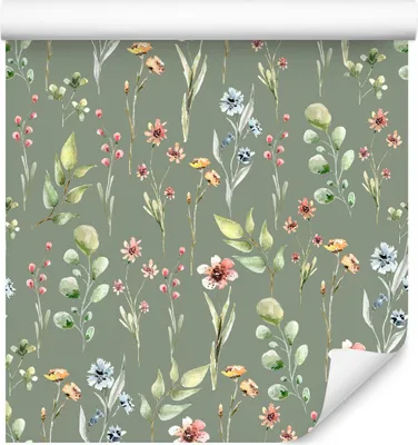 Obrázek produktu pro 10m VLIES TAPETE Roll Příroda Květiny Louka Flora Ornamenty Pole XXL