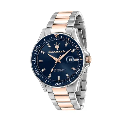 Produktbild von Maserati Edelstahl Armband-Uhr Analog SFIDA Herren silber ros? D2UMAR8853140003