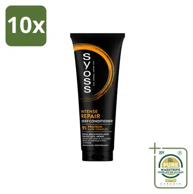Obrázek produktu pro 10 kusů kondicionéru Syoss Intense Repair, objem 250 ml, balení