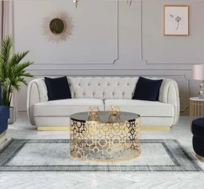 Produktbild von Sofa Luxus Grau 230 x 90 x 77 cm JVmoebel
