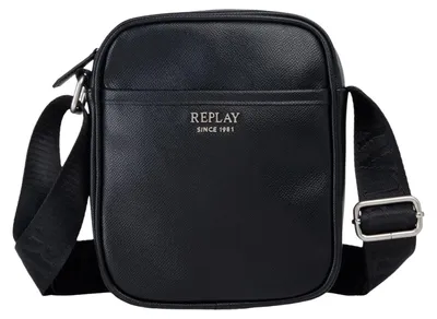 Image de REPLAY sac à épaule bandoulière Reporter Bag Black noir