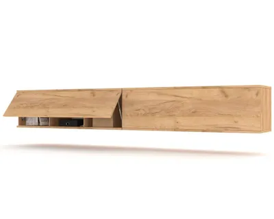 Produktbild von TV-Lowboard Fernsehschrank SIMPLY DUO UP HÄNGEND Craft Eiche/Craft Eiche 280cm