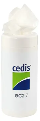 Produktbild von 90 Stück - Cedis Reinigungstücher in Box - Spenderbox mit Tüchern - für Hörgeräte
