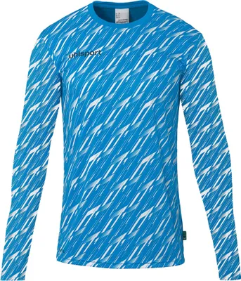 Produktbild von Uhlsport Progressive Torwart Shirt cyan/weiß XXL