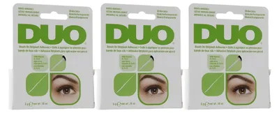 Produktbild von Ardell DUO - Wimpernkleber - 3er Pack - Brush On - Transparent - Vitaminreich - Latexfrei