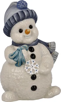 Produktbild von Goebel Schneemann My Snowflake Statue