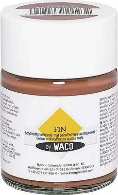 Produktbild von WACO 219004696 Acrylmattfarbe FIN rehbraun
