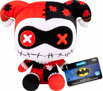 Produktbild von Funko Pop! DC Comics - Harley Quinn Patchwork Figurki 17,5 cm - Kolekcjonerska Winylowa